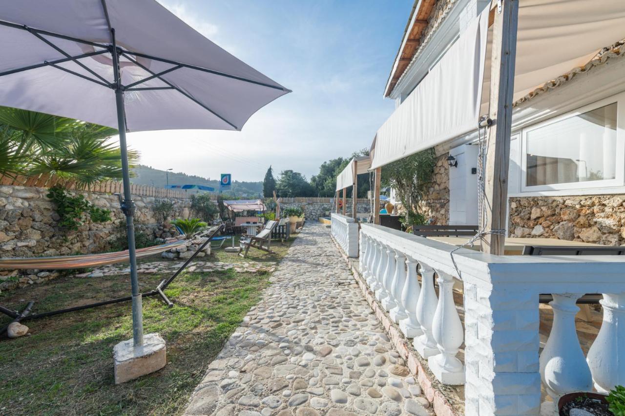 Stelios Stone House Sinarades Villa Kouramades Luaran gambar