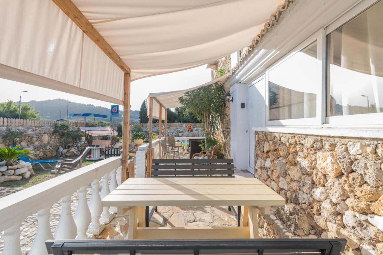 Stelios Stone House Sinarades Villa Kouramades Luaran gambar