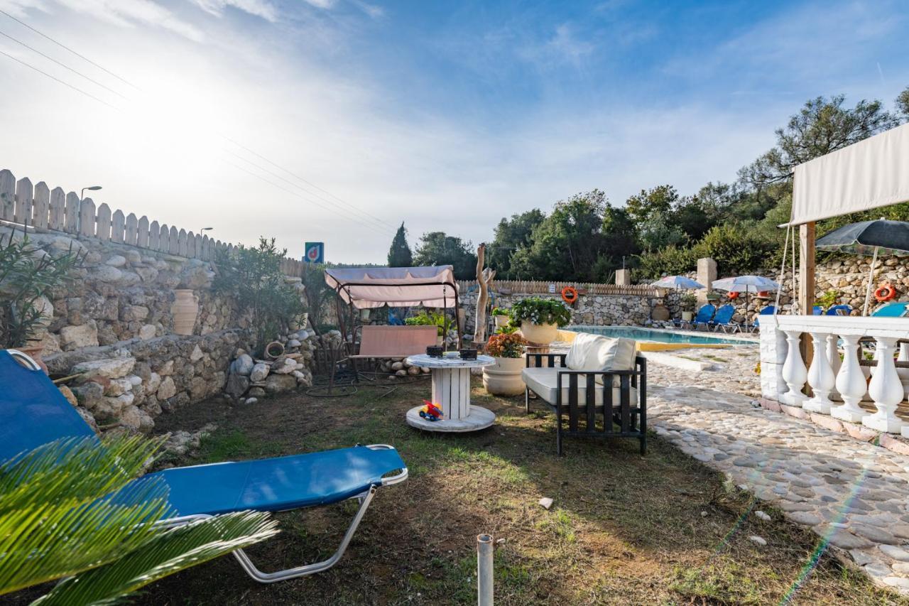 Stelios Stone House Sinarades Villa Kouramades Luaran gambar