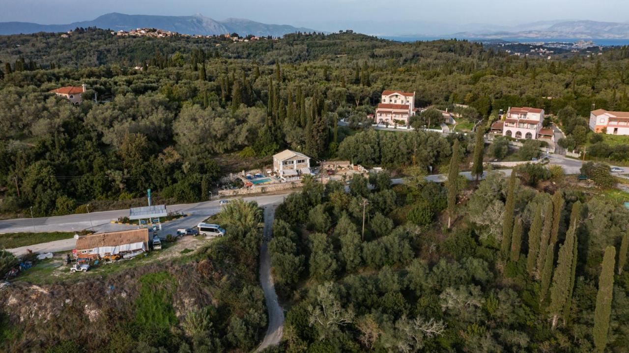 Stelios Stone House Sinarades Villa Kouramades Luaran gambar